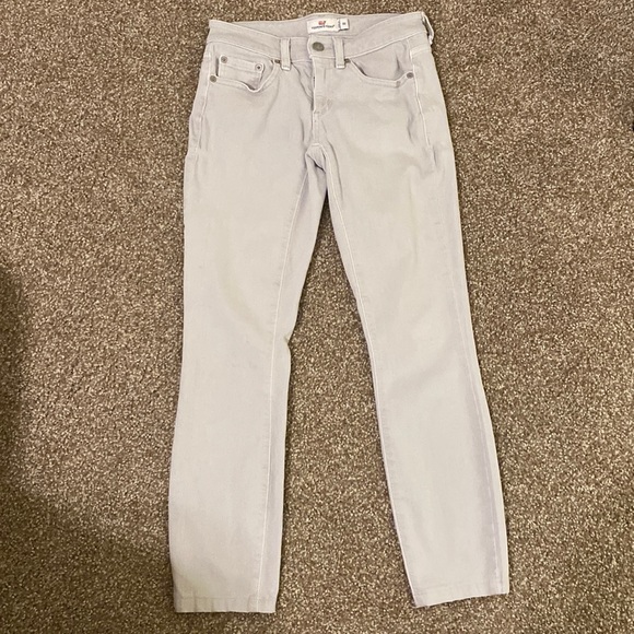 Vineyard Vines Denim - VV Pale Grey Skinny Jeans